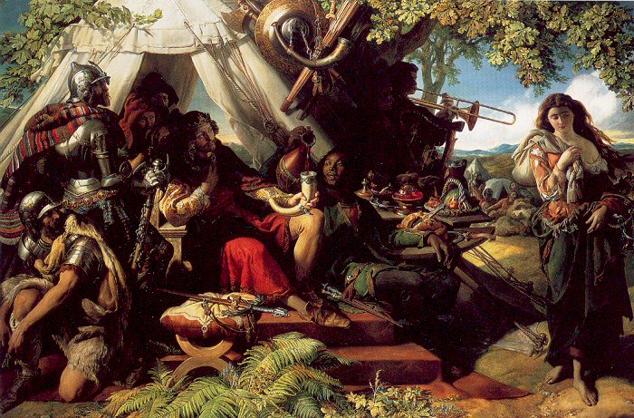 Maclise, Daniel King Cophetua and the Beggarmaid